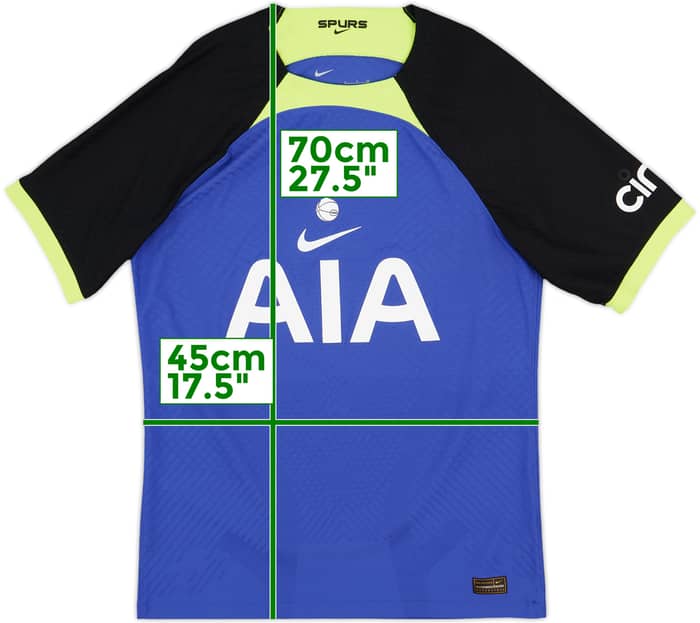 2022-23 Tottenham Authentic Away Shirt Kane #10 - 10/10 - (S)