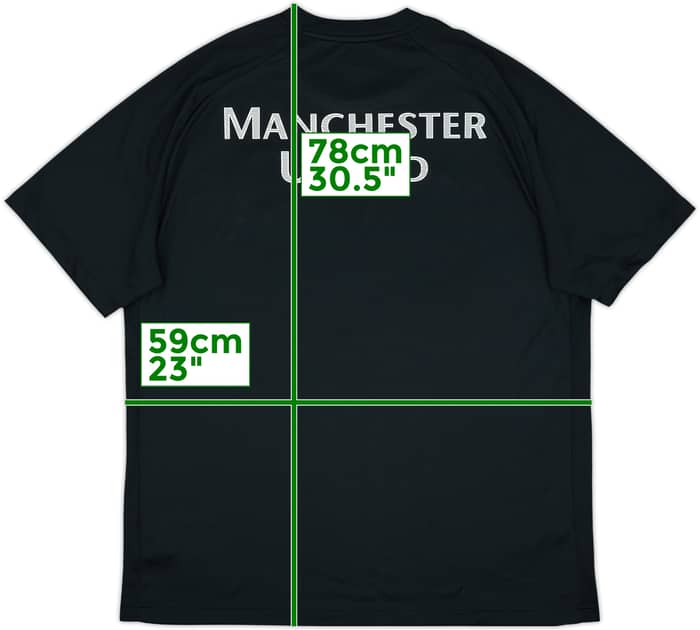 2011-12 Manchester United Nike Training Shirt - 7/10 - (XL)