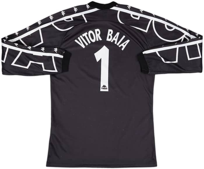 1997-98 Barcelona GK Shirt Vitor Baia #1 - 6/10 - (XL.Boys)