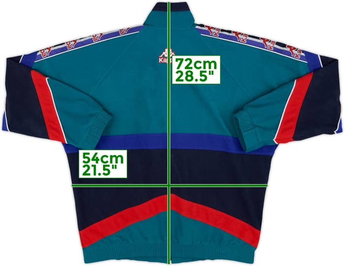 1995-97 Barcelona Kappa Track Jacket - 8/10 - (S)
