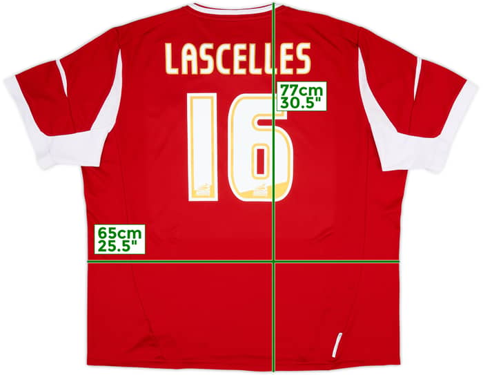 2013-14 Nottingham Forest Home Shirt Lascelles #16 - 8/10 - (3XL)