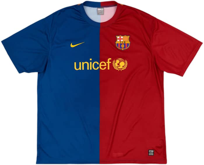 2008-09 Barcelona Basic Home Shirt - 6/10 - (XXL)