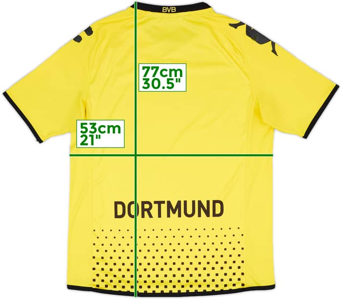 2011-12 Borussia Dortmund Home Shirt - 5/10 - (L)