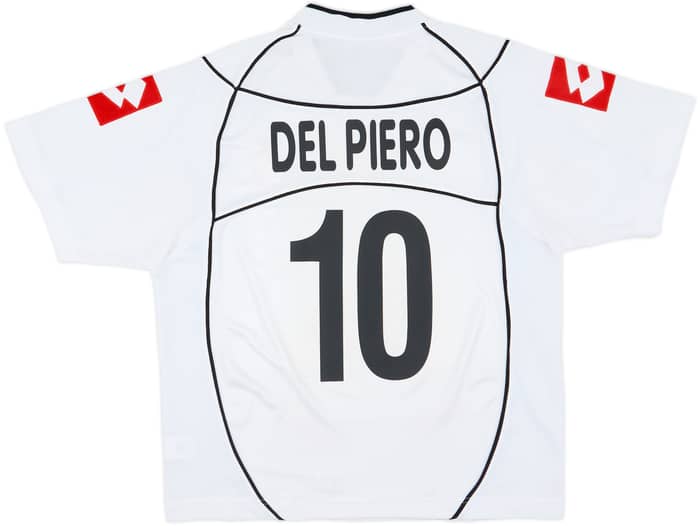 2002-03 Juventus Away Shirt Del Piero #10 - 4/10 - (XL)