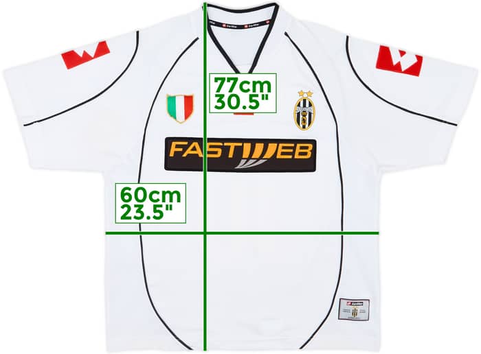 2002-03 Juventus Away Shirt Del Piero #10 - 4/10 - (XL)