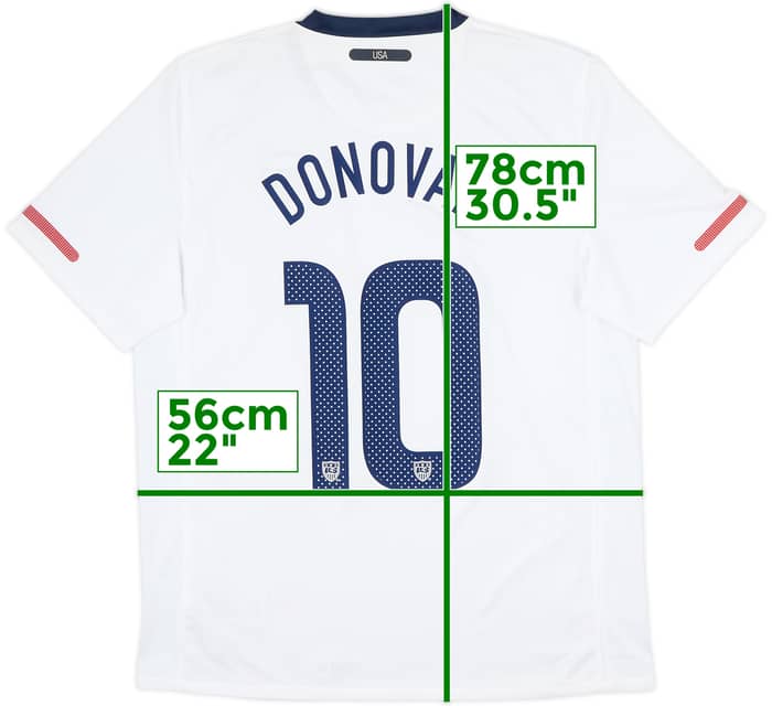 2010-11 USA Home Shirt Donovan #10 (L)