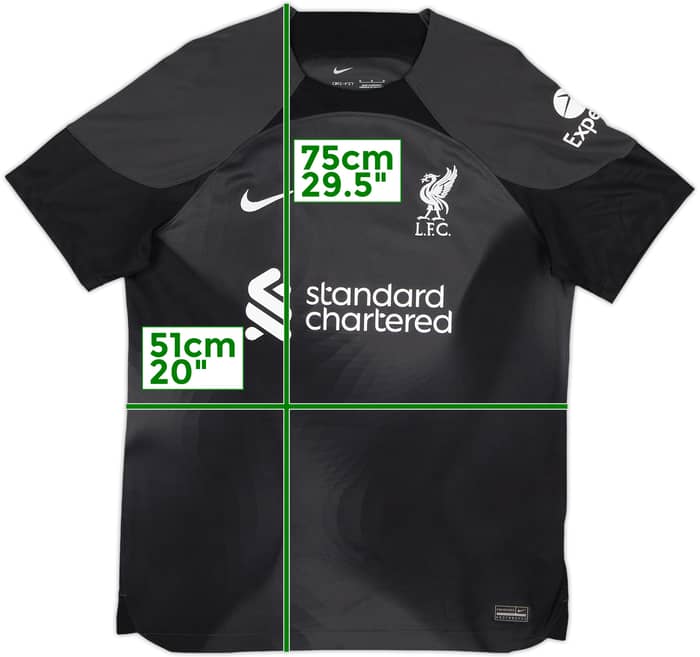2022-23 Liverpool GK S/S Shirt A.Becker #1 - 10/10 - (M)