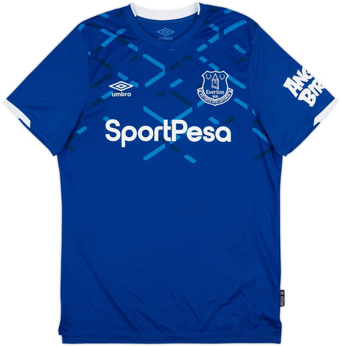 2019-20 Everton Home Shirt Baines #3 - 10/10 - (M)