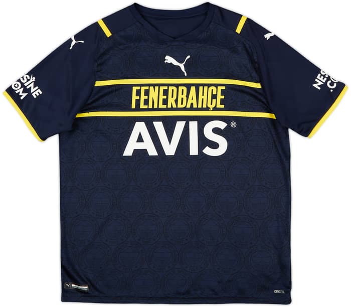 2021-22 Fenerbahce Third Shirt - 7/10 - (XL.Boys)