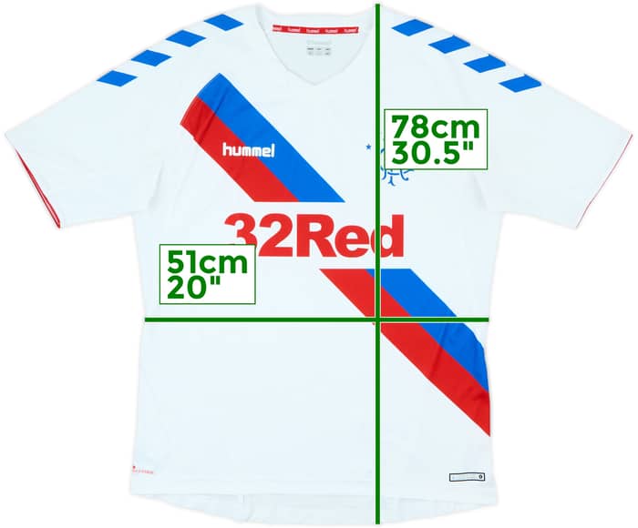 2018-19 Rangers Away Shirt - 8/10 - (XL)