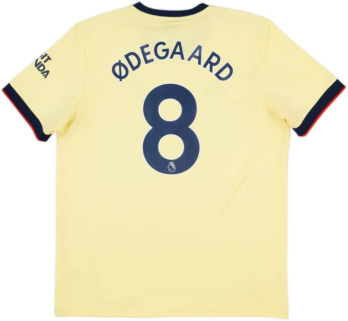 2021-22 Arsenal Away Shirt Odegaard #8 - 5/10 - (XL)