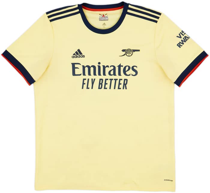 2021-22 Arsenal Away Shirt Odegaard #8 - 5/10 - (XL)
