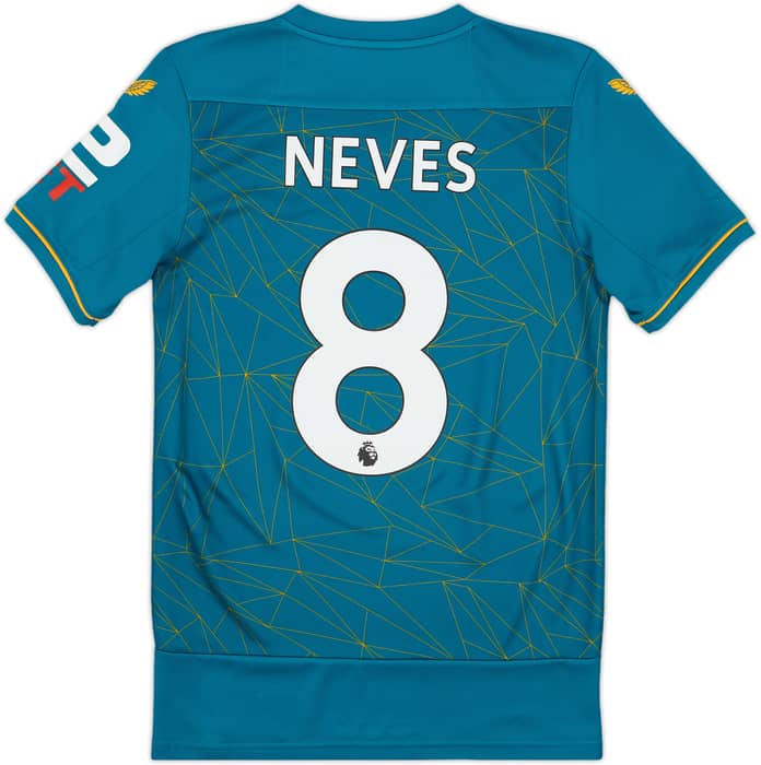 2022-23 Wolves Away Shirt Neves #8 - 9/10 - (XS)