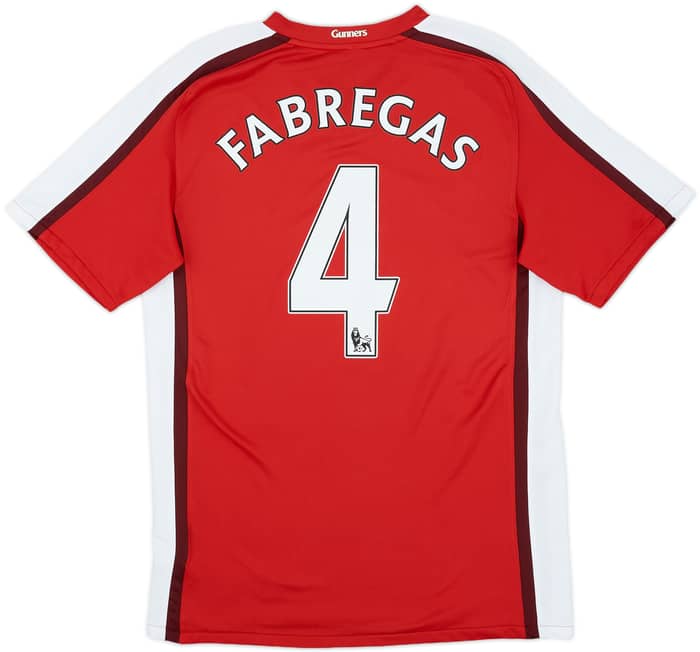 2008-10 Arsenal Home Shirt Fabregas #4 - 7/10 - (S)