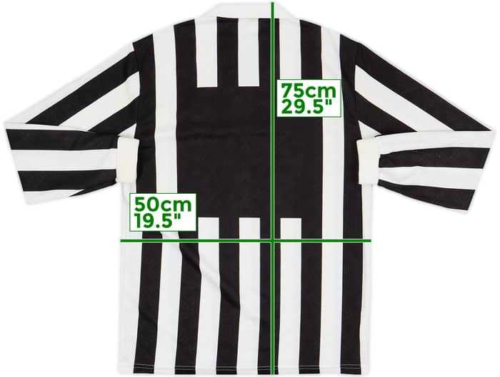1991-92 Juventus Home L/S Shirt - 8/10 - (L)