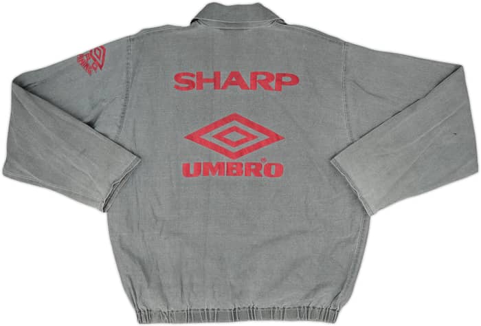 1994-95 Manchester United Umbro Drill Top - 6/10 - (S)