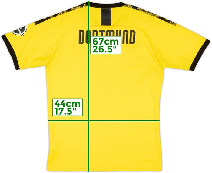2019-20 Borussia Dortmund Home Shirt - 8/10 - (S)