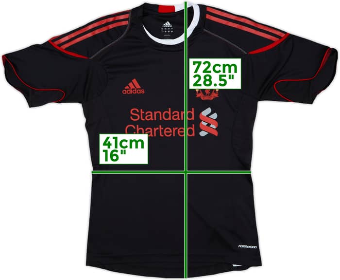 2010-11 Liverpool adidas Formotion Training Shirt - 8/10 - (S)