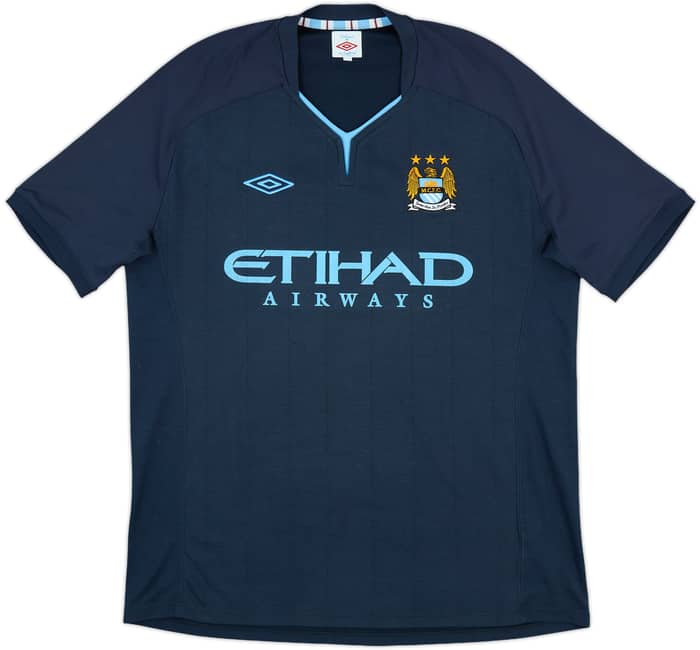 2010-12 Manchester City Away Shirt Toure Yaya #42 - 7/10 - (XL)