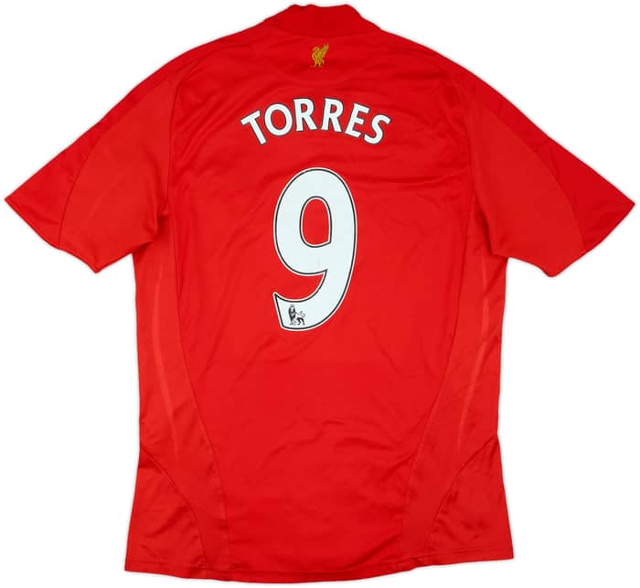 2008-10 Liverpool Home Shirt Torres #9 - 6/10 - (M)