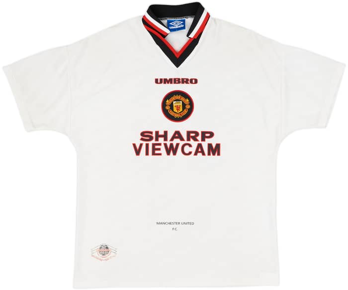 1996-97 Manchester United Away Shirt Keane #16 - 7/10 - (L)