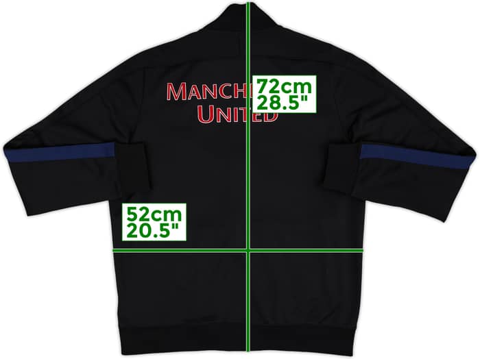 2013-14 Manchester United Nike Track Jacket - 7/10 - (L)
