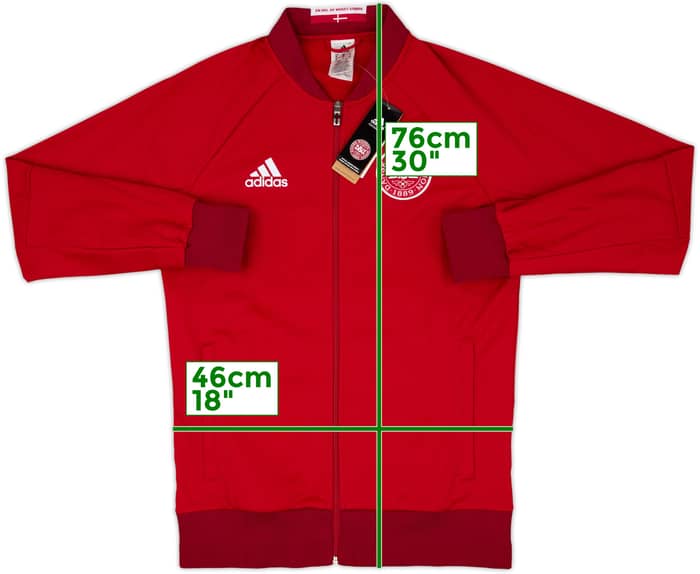 2015-16 Denmark adidas Track Jacket (M)