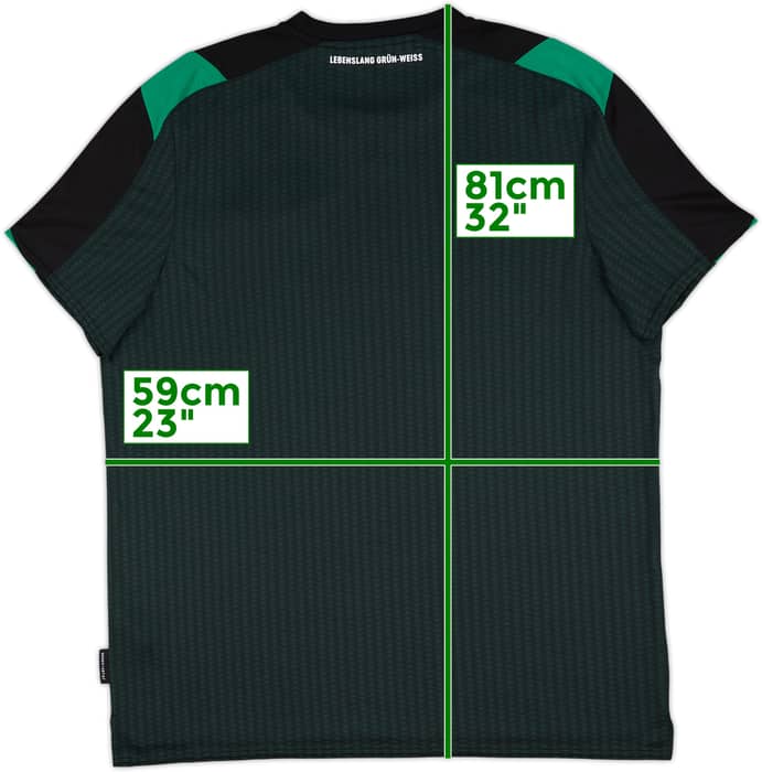 2021-22 Werder Bremen Third Shirt - 10/10 - (XXL)