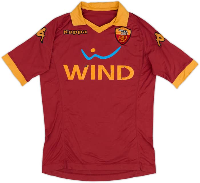 2012-13 Roma Home Shirt De Rossi #16 - 5/10 - (M)