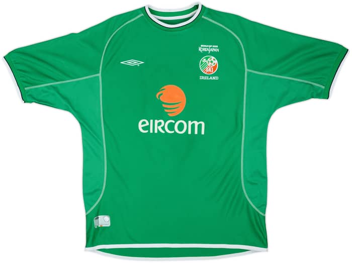 2002-03 Ireland Home Shirt Duff #9 - 8/10 - (XL)