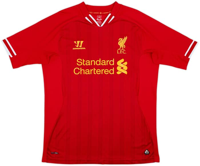 2013-14 Liverpool Home Shirt Gerrard #8 - 5/10 - (L)