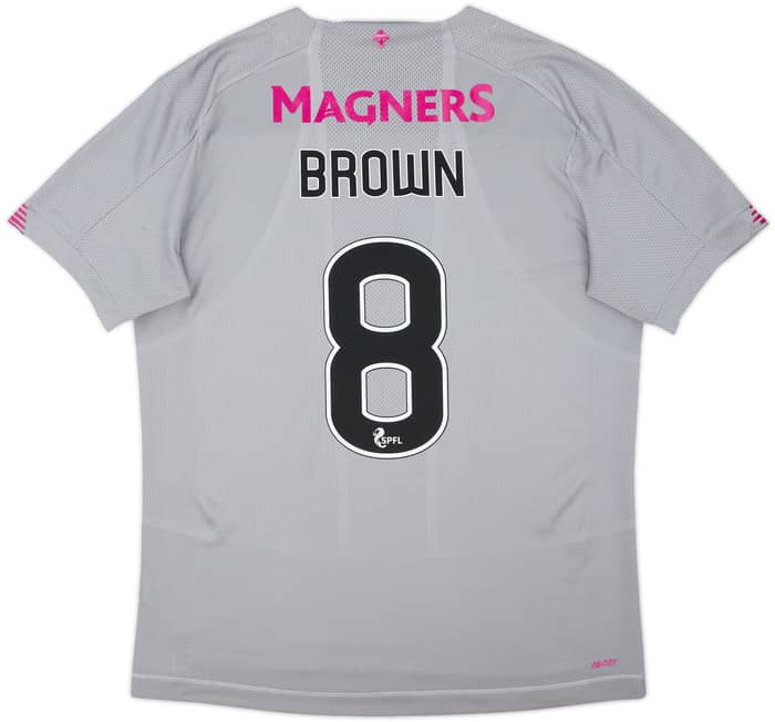 2019-20 Celtic Third Shirt Brown #8 - 6/10 - (M)