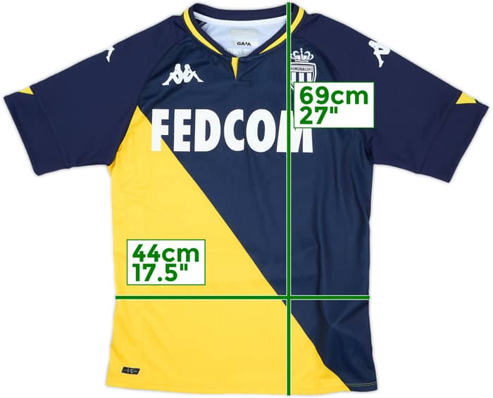 2020-21 Monaco Away Shirt - 9/10 - (M)