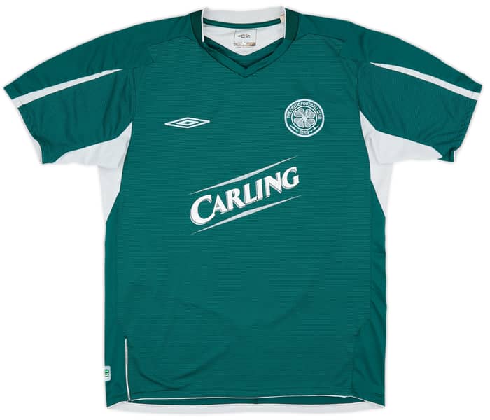 2004-05 Celtic Away Shirt Larsson #7 - 7/10 - (S)