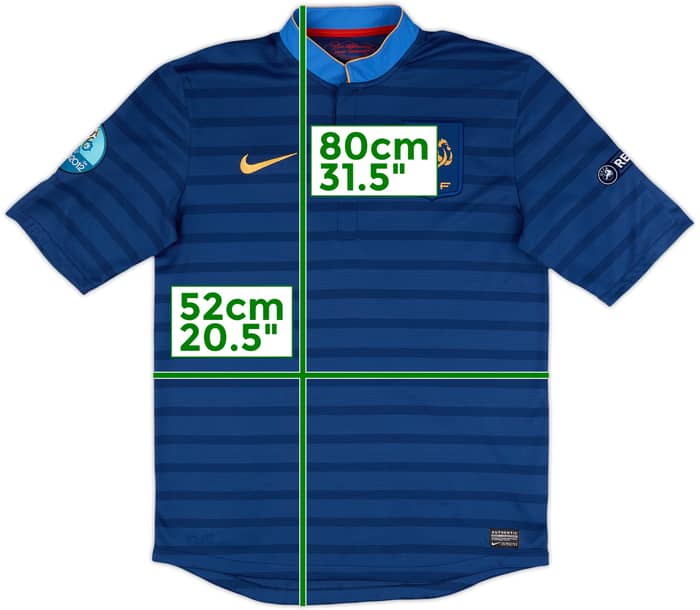 2012-13 France Home Shirt - 8/10 - (M)