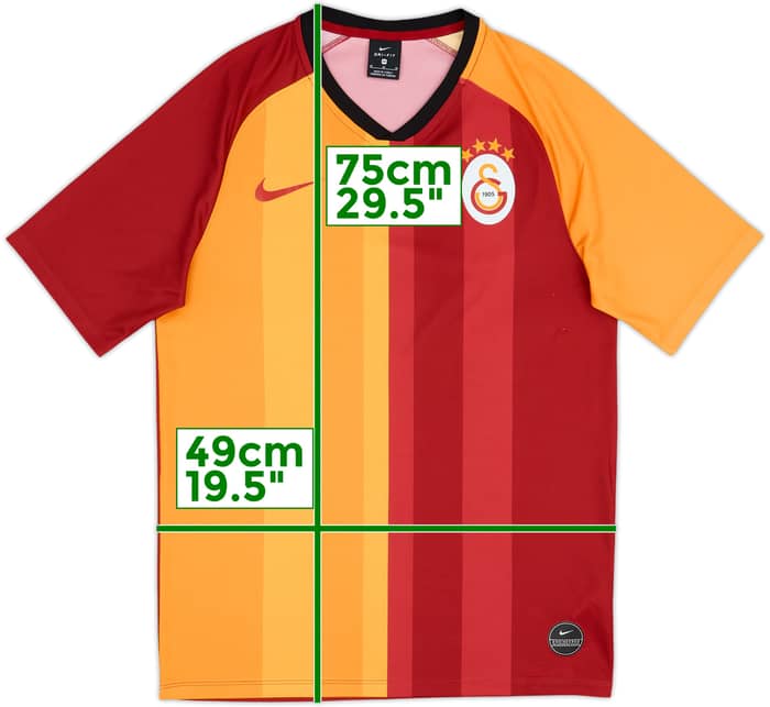 2019-20 Galatasaray Home Shirt - 9/10 - (M)