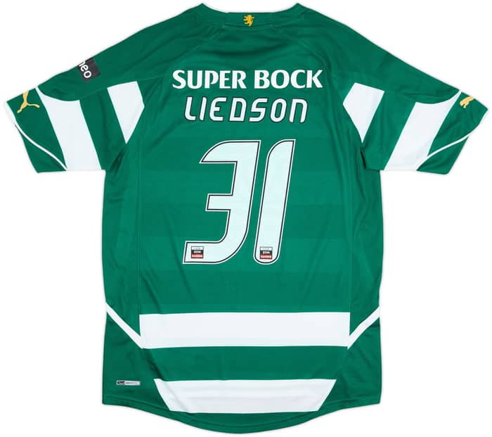 Camiseta de local del Sporting CP 2010-11 Liedson #31 - 10/10 - (M)