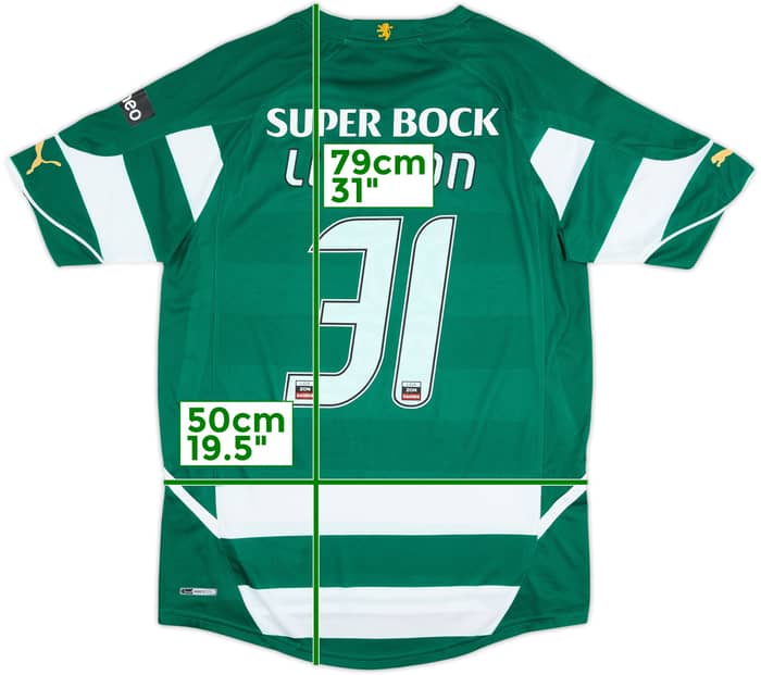 Camiseta de local del Sporting CP 2010-11 Liedson #31 - 10/10 - (M)