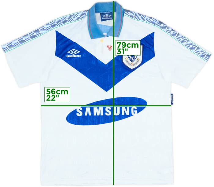 1994-95 Velez Sarsfield Home Shirt #3 - 6/10 - (L)