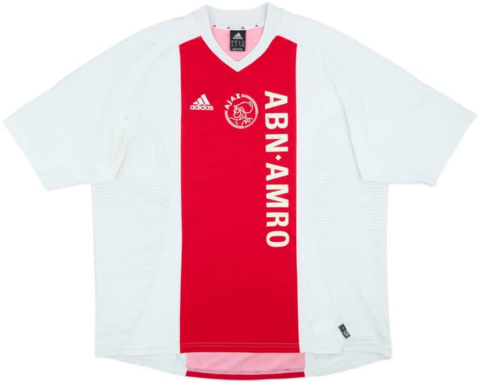 2002-04 Ajax Home Shirt Zlatan #9 - 6/10 - (XXL)
