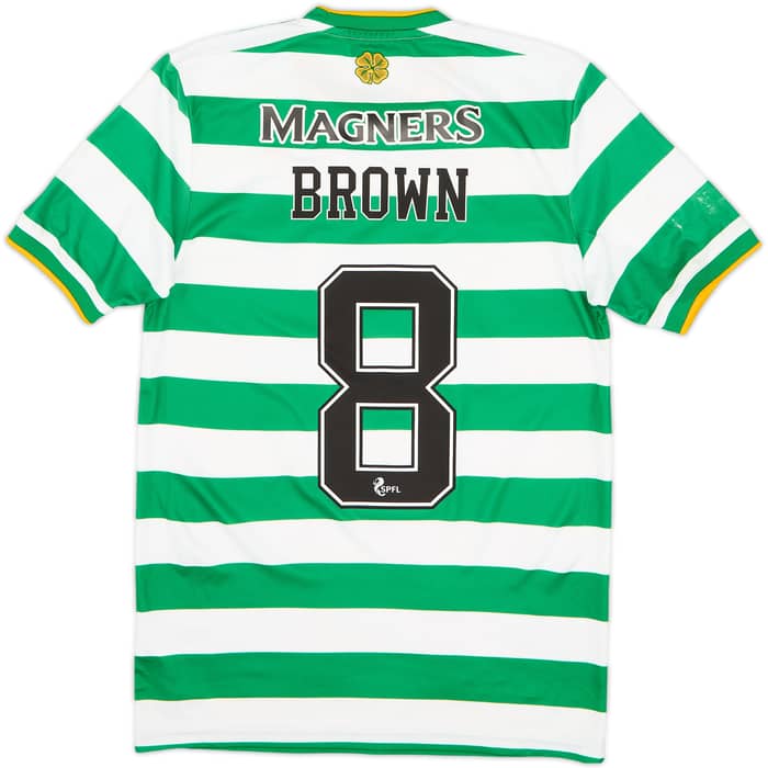 2020-21 Celtic Home Shirt Brown #8 - 5/10 - (XS)