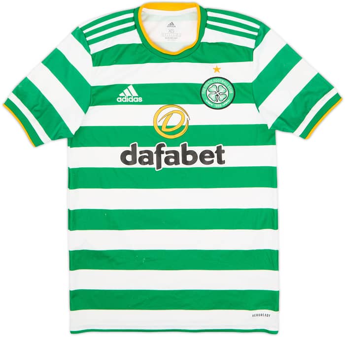 2020-21 Celtic Home Shirt Brown #8 - 5/10 - (XS)