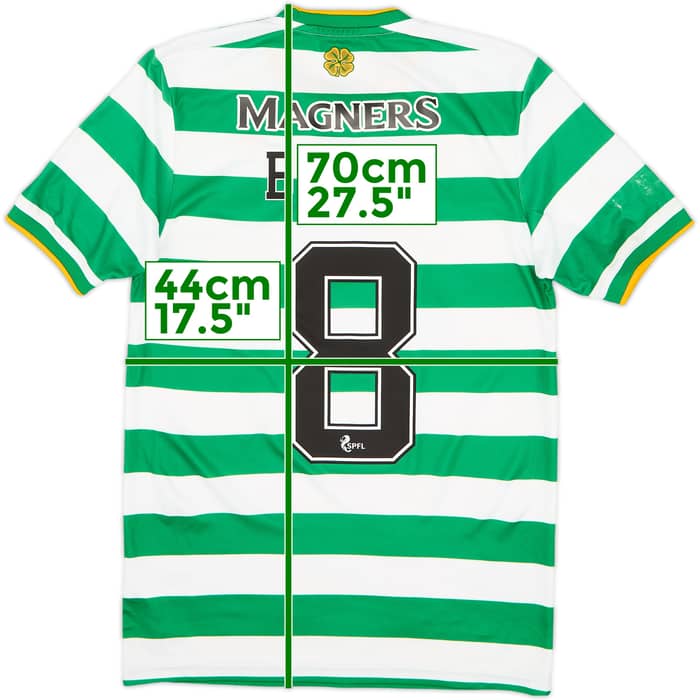 2020-21 Celtic Home Shirt Brown #8 - 5/10 - (XS)