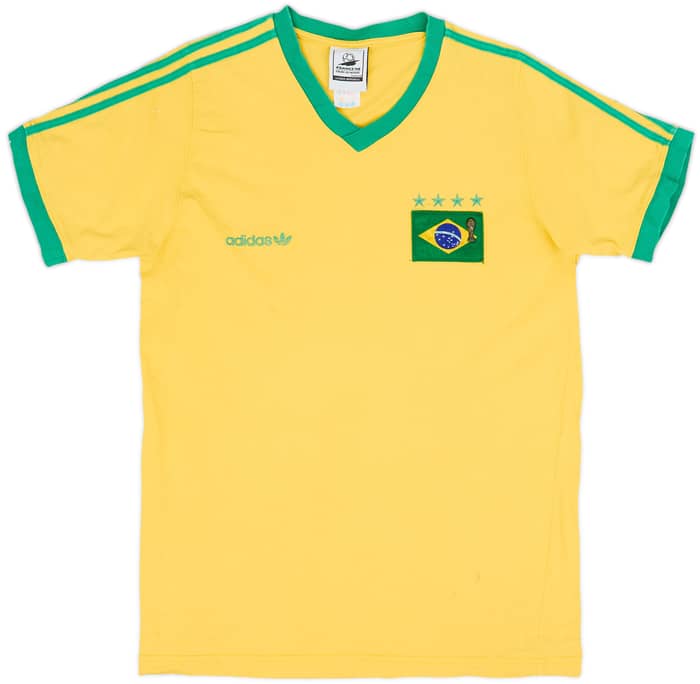 Camiseta de Algodón adidas 'Coupe du Monde' de Brasil 1998 - 4/10 - (L)