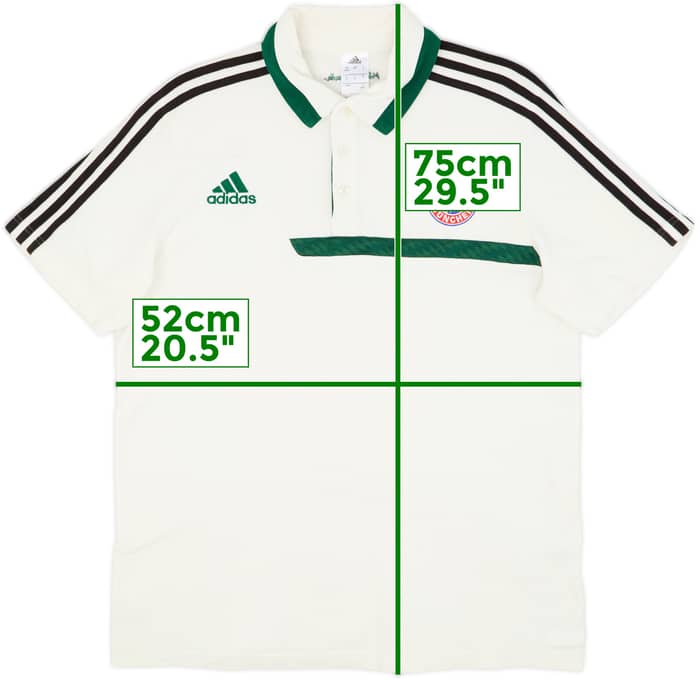 2013-14 Bayern Munich adidas Polo Shirt - 8/10 - (XL)