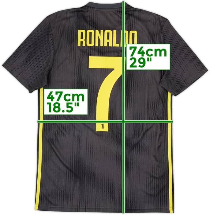 2018-19 Juventus Third Shirt Ronaldo #7 - 7/10 - (S)