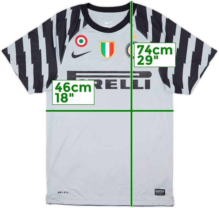 Camiseta de portero del Inter Milan 2010-11 #1 - 4/10 - (S)