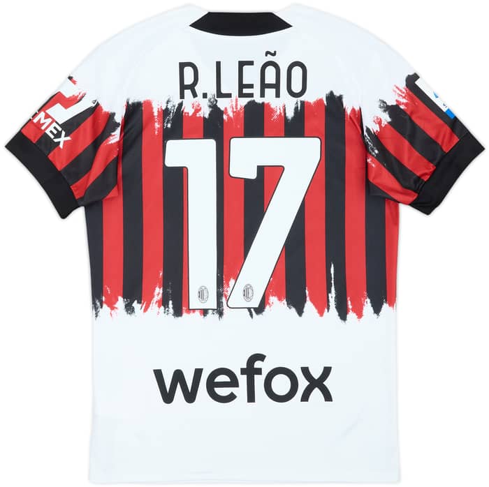 2021-22 AC Milan x NEMEN Fourth Shirt R.Leao #17 - 8/10 - (S)