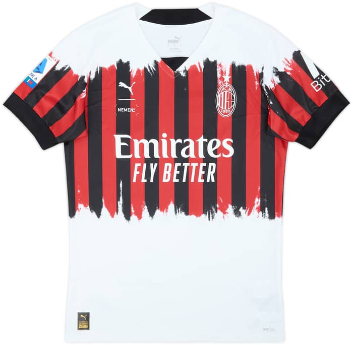 2021-22 AC Milan x NEMEN Fourth Shirt R.Leao #17 - 8/10 - (S)