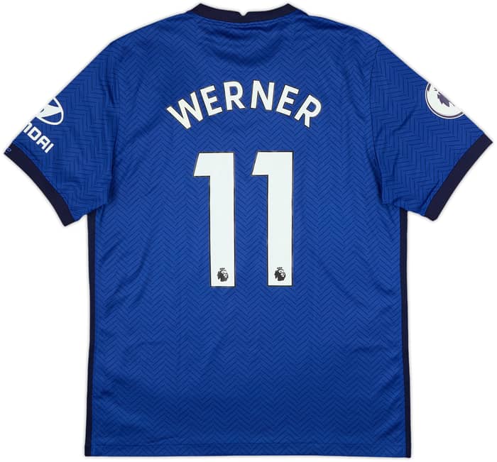 2020-21 Chelsea Home Shirt Werner #11 - 9/10 - (L)
